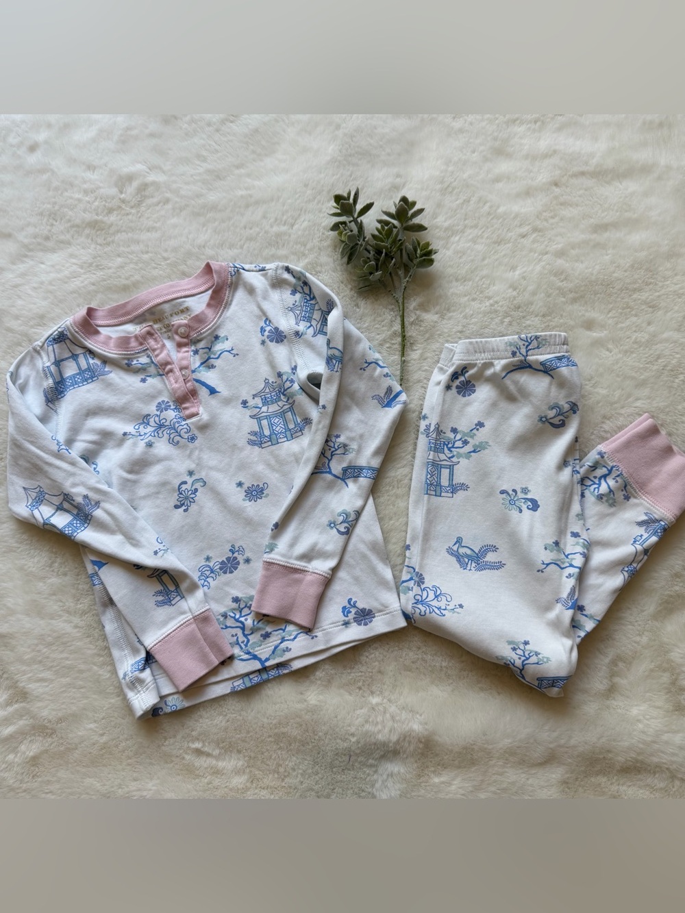 The Beaufort Bonnet Company | EUC - Sweet Sara Jane PJ set - Size 5 - Pagoda